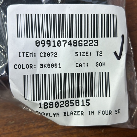 J Crew Tall Madelyn blazer in four-season stretch CD072 - Picture 6 of 6